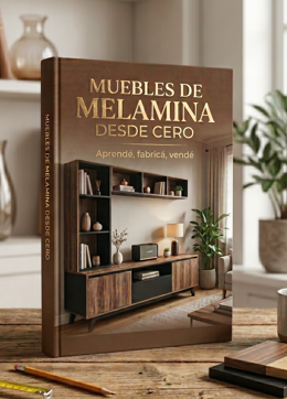 Muebles de Melamina desde cero + 7 bonos